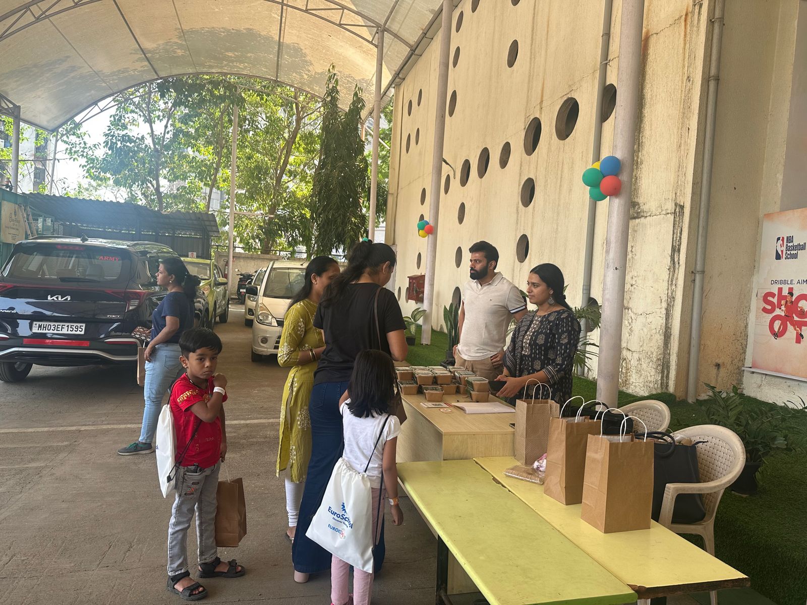 Healthy tomorrow : A Successful Pop-Up by Fuel Intake at EuroSchool Orientation Day