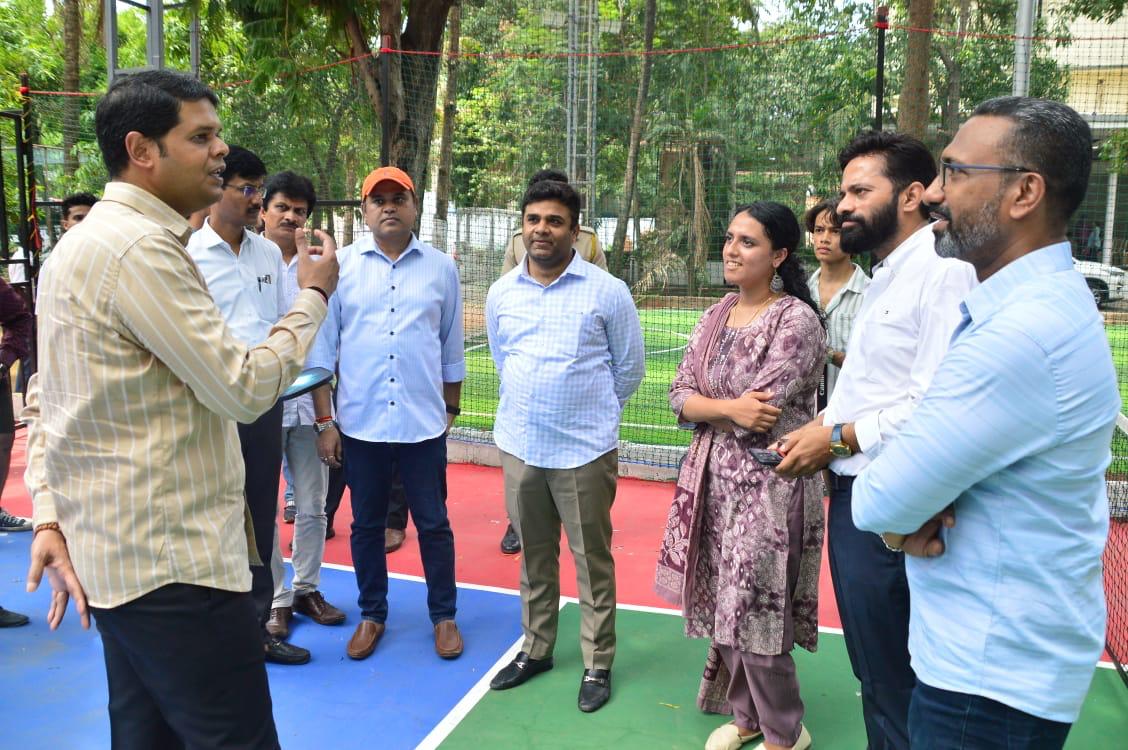 Inauguration of Pickleball Courts at KBP College