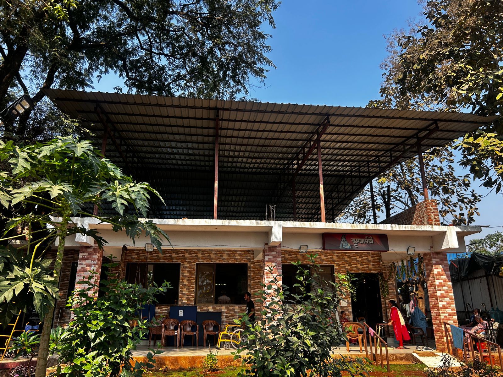 New Year celebration with Nita foundation old age home